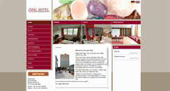 Desktop Screenshot of en.opal-hotel.de