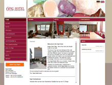 Tablet Screenshot of en.opal-hotel.de